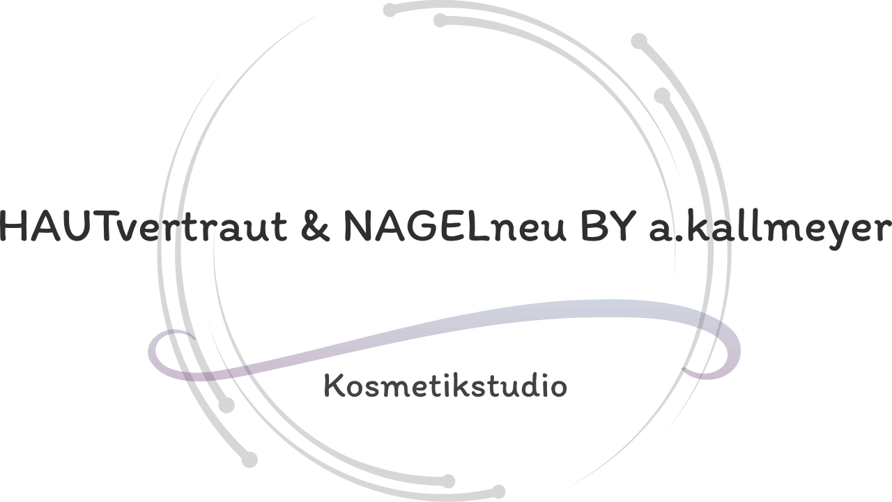 HAUTvertraut & NAGELneu BY a.kallmeyer Logo